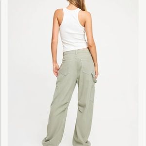 Lioness Miami Vice Pants Light Khaki - Size Large